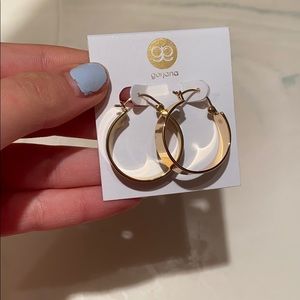 Gold mini hoops